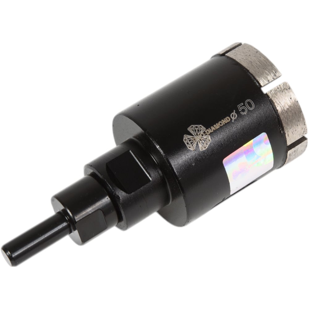 Коронка алмазная по керамограниту, серебряная пайка (50 мм) TRIO ...