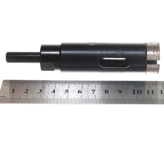 Коронка алмазная по керамограниту, серебряная пайка (25 мм) TRIO-DIAMOND GCB762