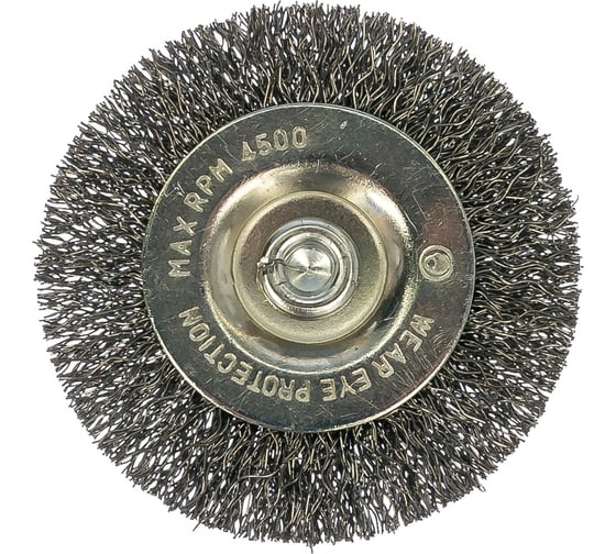 Щетка круглая для дрели (65 мм, HEX) PATRIOT 813010020