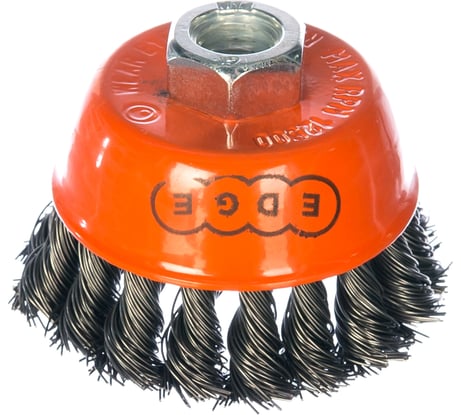 Щетка чашеобразная витая (75 мм; М14) EDGE by PATRIOT 813010006