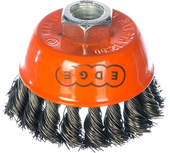 Щетка чашеобразная витая (75 мм; М14) EDGE by PATRIOT 813010006 1