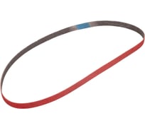 Лента шлифовальная абразивная (10х550 мм; Р60) GLOB G10х550Р60