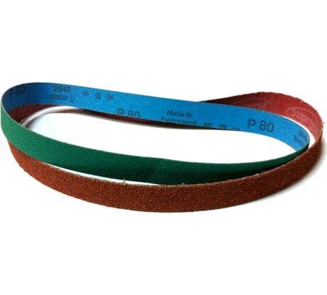 Лента шлифовальная абразивная (20х650 мм; Р40) GLOB G20х650Р40