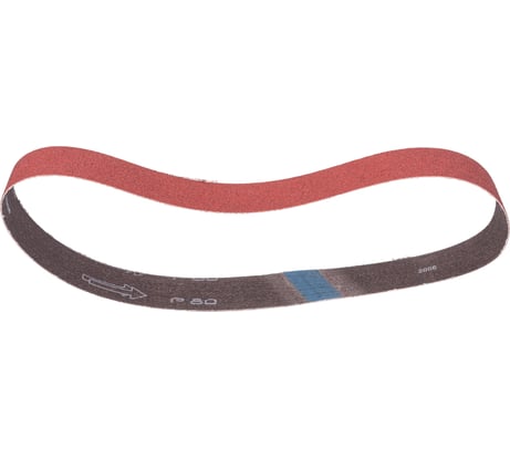 Лента шлифовальная абразивная (35х650 мм; Р80) GLOB G35х650Р80