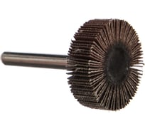 Валик лепестковый со шпинделем (30x10x6 мм; P240) GLOB ЛВШ30x10x6P240