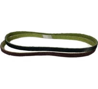 Лента шлифовальная нетканая (10х550 мм; Р180; зеленая) GLOB НШЛ10х550 Р180