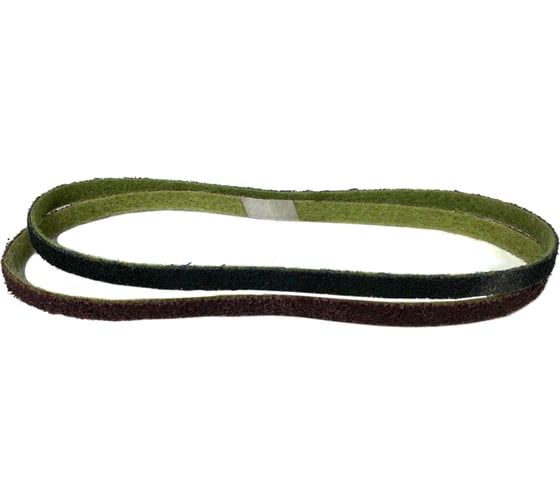 Лента шлифовальная нетканая (10х550 мм; Р80; коричневая) GLOB НШЛ10х550 Р80 1