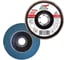 Круг лепестковый торцевой Цирконий 125х22.2 мм, P80, 10 шт SKYWER SK-KLTZ125P80 1