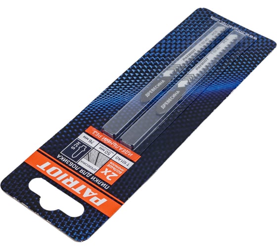 Пилка для лобзика по дереву T101AO (2 шт.) EDGE by PATRIOT 814010004