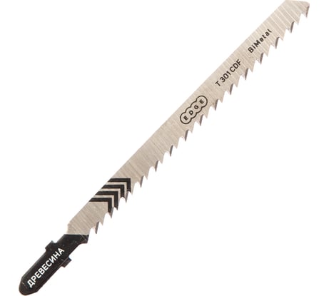 Пилка для лобзика по дереву T301CDF (2 шт.) EDGE by PATRIOT 814010012