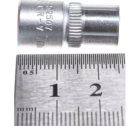 Головка 6-гранная (7 мм; 1/4'') FORCE 52507