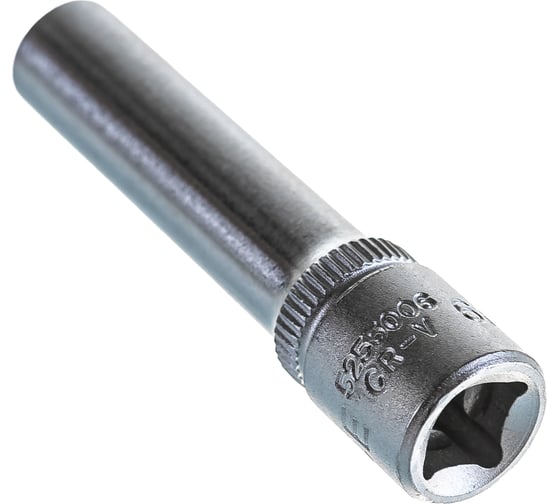 Головка длинная 6-гранная (6 мм; 1/4'') FORCE 5255006