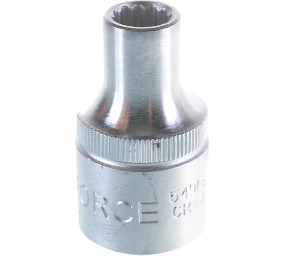 Головка 12-гранная (8 мм; 1/2'') FORCE 54908 1