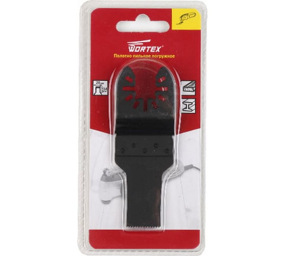 Полотно пильное погружное 20 мм WORTEX SB02A203418