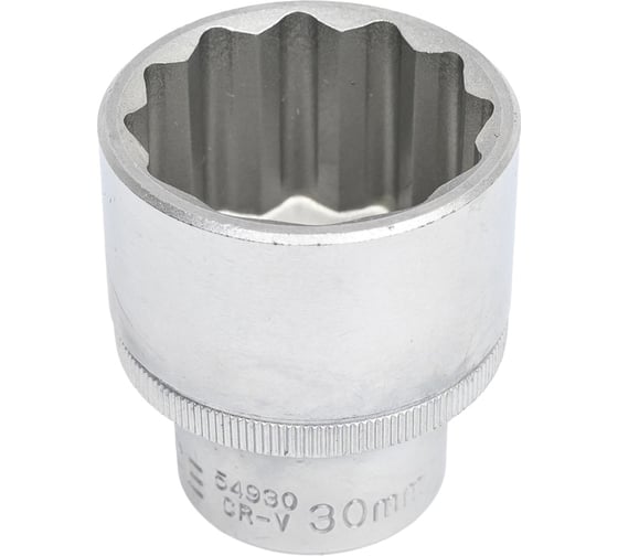 Головка 12-гранная (30 мм; 1/2'') FORCE 54930