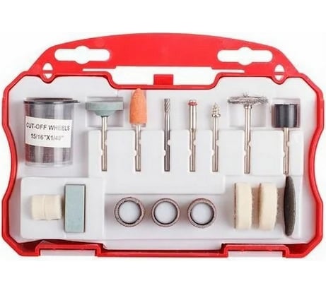 Набор оснастки для гравера универсальный 52 предмета WORTEX MGK052U11811