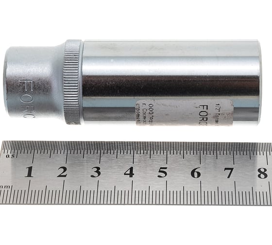 Головка длинная 12-гранная (19 мм; 1/2'') FORCE 5497719