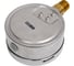 Манометр от 0 до 4 бар из нержавеющей стали, D100 мм, NPT 1/2", штуцер снизу A-Flow G22-S-8N-100A-4bar 6