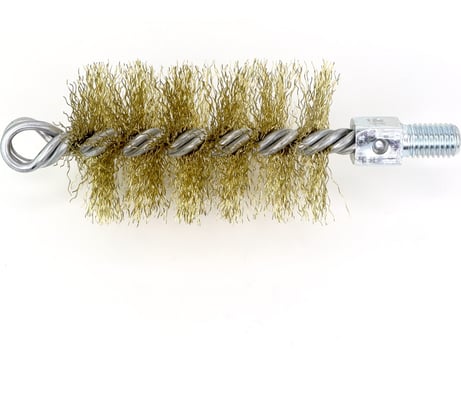 Ерш для очистки котлов, теплообменников, дымоходов SIT д55x95x160 латунированная сталь, 0.30, посадка М12 резьба 1957