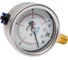Манометр от 0 до 40 бар из нержавеющей стали, D63 мм, NPT 1/4", штуцер снизу A-Flow G22-S-4N-63A-40bar 4