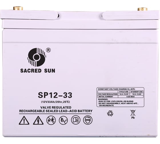 Аккумуляторная батарея SACRED SUN SP12-33 00-00003733
