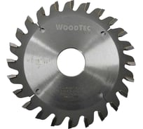 Подрезная пила для форматно-раскроечных станков 100x3.1-4.3/2.2x22 мм, Z=24 KON Woodtec ВИ 325881