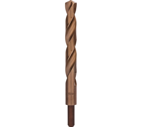 Сверло по металлу 13x151/101 мм, DIN338, HSSE-Co5, хв-к 10 мм H-Tools 2060-130