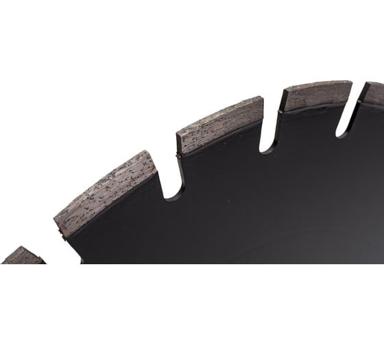 Диск алмазный отрезной сегментный с защитным зубом Grand Asphalt (400х25.4 мм) TRIO-DIAMOND GA774