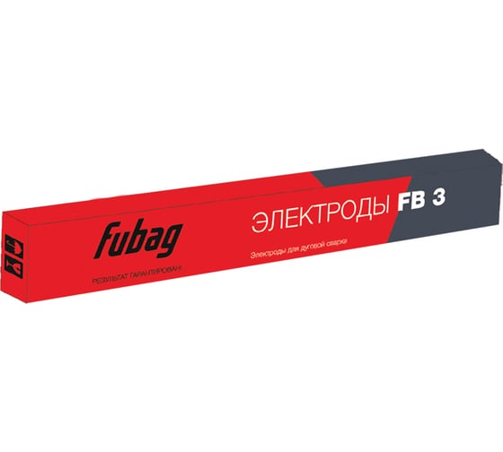Электрод сварочный с рутиловым покрытием FB 3 (3 мм; 1 кг) FUBAG 38605