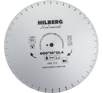 Диск алмазный отрезной сегментный Hard Materials Laser (600x25.4 мм) Hilberg HM113 15622844