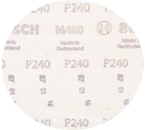 Круг шлифовальный на сетчатой основе (5 шт; 125 мм; G240) Bosch 2608621150