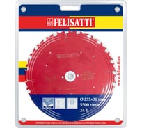 Диск пильный по дереву Pro (255х30 мм; 24Т) Felisatti 934700000