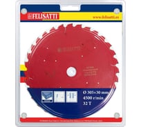 Диск пильный по дереву Pro (305х30 мм; 32Т) Felisatti 934780000