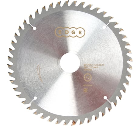 Диск пильный по дереву (190х30/20/16 мм; Z 48) EDGE by PATRIOT Patriot 810010006