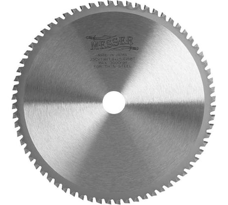 Пильный диск ТСТ по тонкой стали (230х25.4 мм) MESSER 10-40-233