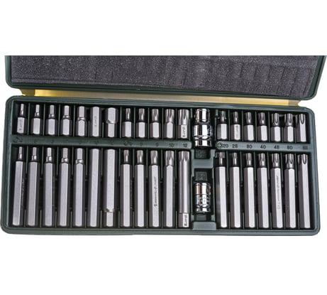 Набор вставок разнопрофильных 3/8", длина 30 мм и 75 мм, 40 предметов Дело Техники 626940