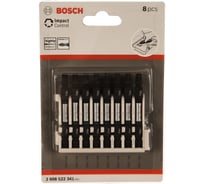 Биты двусторонние ударные Impact Control (Т30; 65 мм) 8 шт. Bosch 2608522341