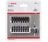 Двухсторонние ударные биты Impact Control (PH2/PZ2; 65 мм; 8 шт.) + магнитная муфта Bosch 2608522334 1