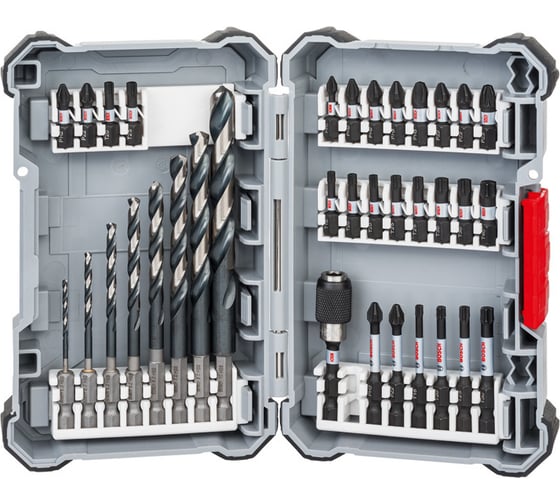 Набор ударных бит и сверл по металлу Impact Control (кейс L) 35 предметов Bosch 2608577148