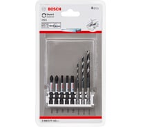 Набор ударных бит и сверл по металлу Impact Control (3-5 мм) 8 шт. Bosch 2608577143