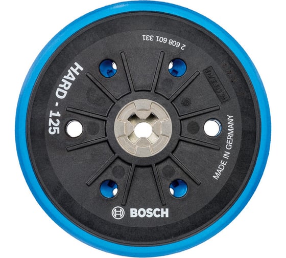 Опорная тарелка Multihole (125 мм; жесткая) Bosch 2608601331 1
