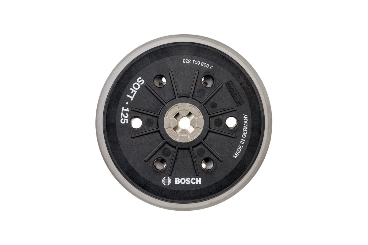 Опорная тарелка Multihole (125 мм; мягкая) Bosch 2608601333 - выгодная ...