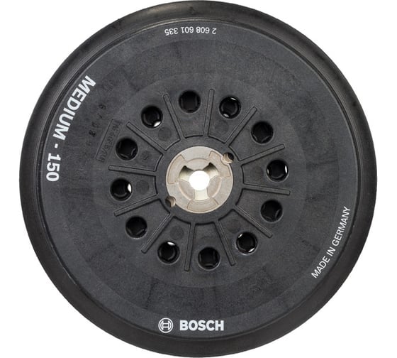 Опорная тарелка Multihole (150 мм; средняя) Bosch 2608601335 1