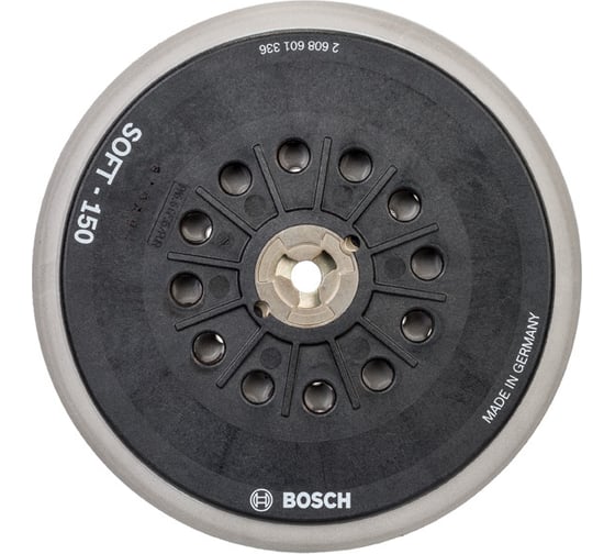 Опорная тарелка Multihole (150 мм; мягкая) Bosch 2608601336 1