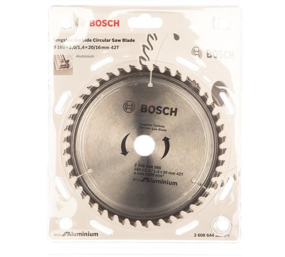 Пильный диск ECO AL (160x20 мм; 42T) Bosch 2608644388