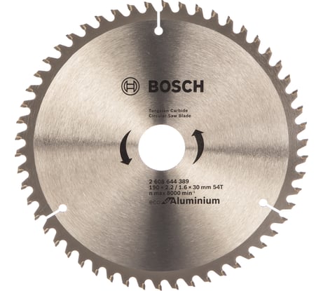 Пильный диск ECO AL (190x30 мм; 54T) Bosch 2608644389