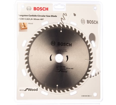 Пильный диск ECO WOOD (230x30 мм; 48T) Bosch 2608644382