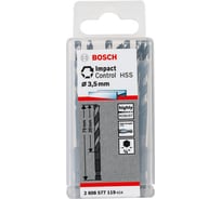 Сверло по металлу Impact Control (3.5х72 мм; 10 шт.) Bosch 2608577119