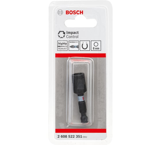 Головка торцевая Impact Control (8 мм) Bosch 2608522351