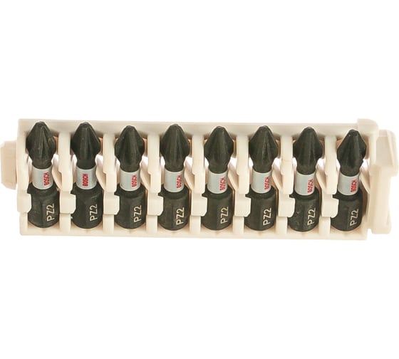Биты ударные Impact Control (PZ2; 25 мм) 8 шт. Bosch 2608522325 1
